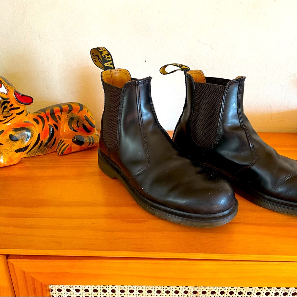 Dr. Martens black Chelsea boots